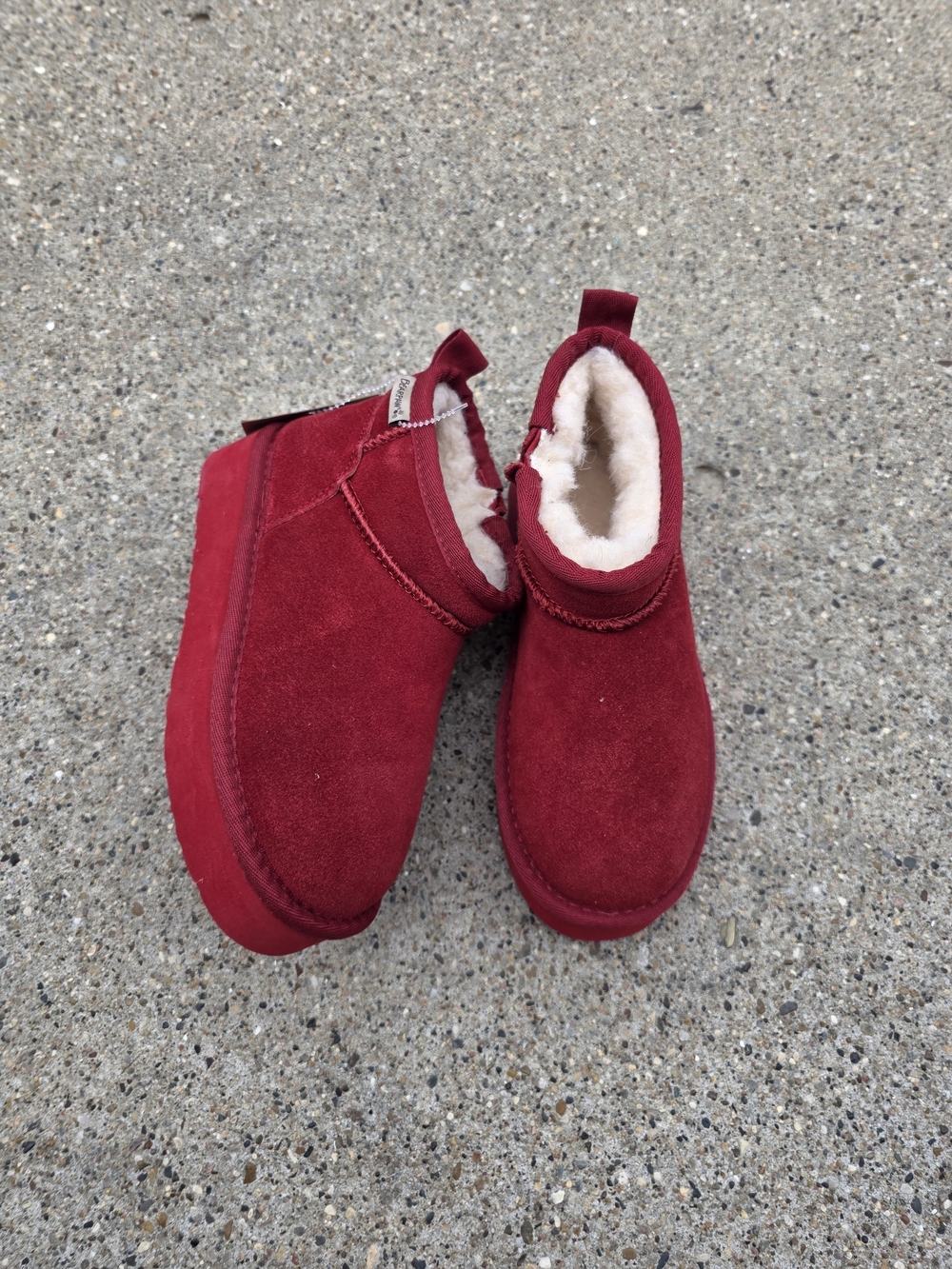 Bearpaw Kids Cozy Slip-On Fleece-Lined Booties Little Girl 1